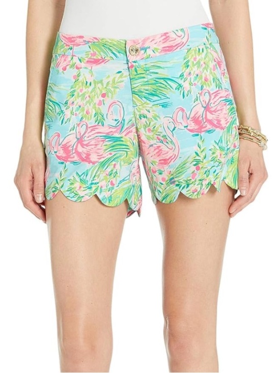 Lilly Pulitzer Pants - Lilly Pulitzer The Buttercup Stretch Short in Multi Floridita Sz 0